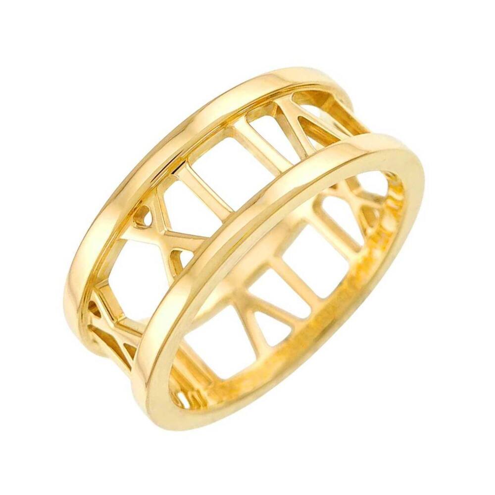 Tiffany & Co. Atlas Ring, 18K Yellow Gold (750)